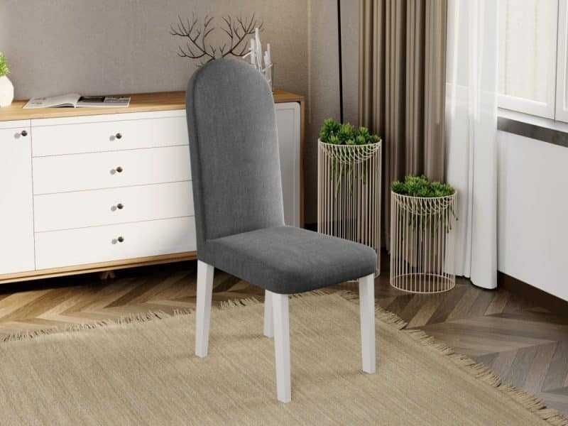 Set Masa Grand Alba + 6 Scaune Grand Gri Inchis