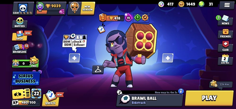 Аккаунт в бравл старс