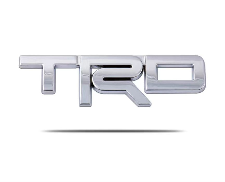 TRD на решетку радиатора, ТРД логотип шильдик эмблема