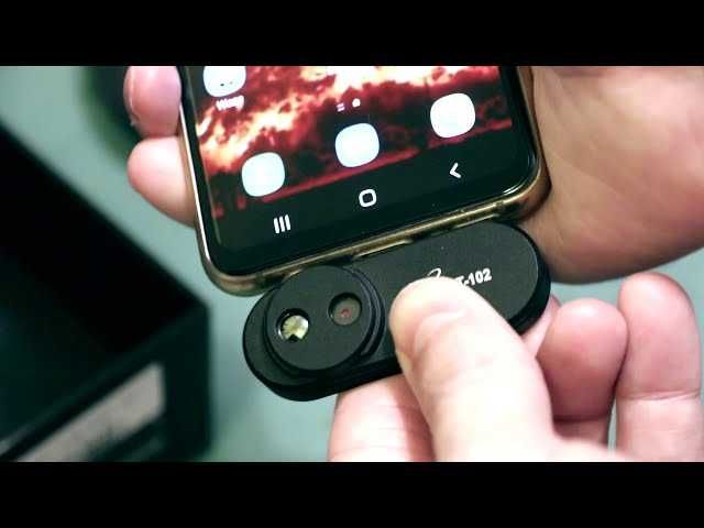 Външна термокамера HT-102  за мобилен телефон или таблет Android/IOS