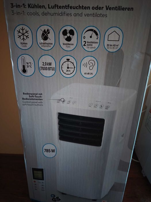 Мобилен климатик  Switch On