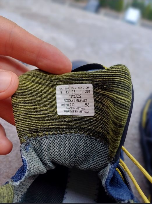 Bocanci munte-trekking Rocket Gore-tex high light pentru barbati!