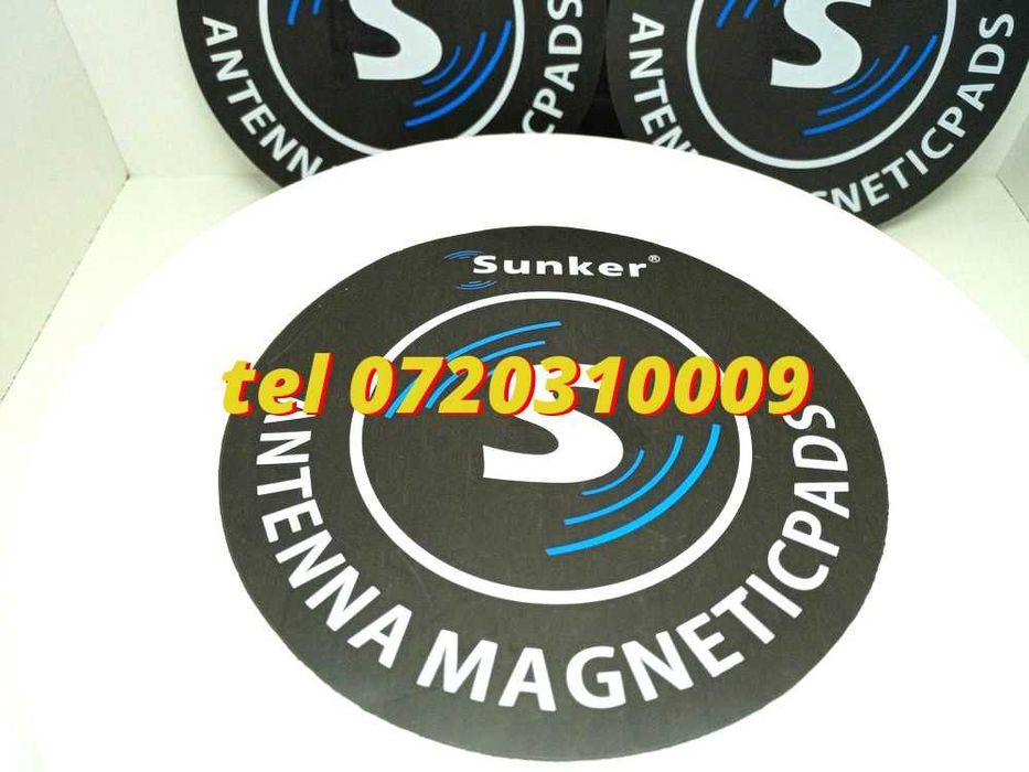 Sunker Pad Magnetic Baza Antenagirofar Protectie 150mm