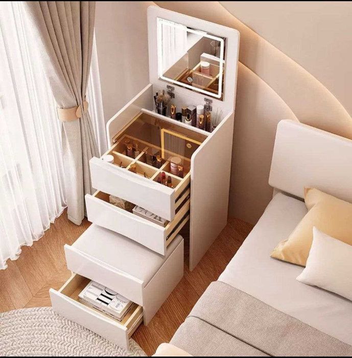 Туалетный столик, набор для макияжа, туалетный столик с зеркалом