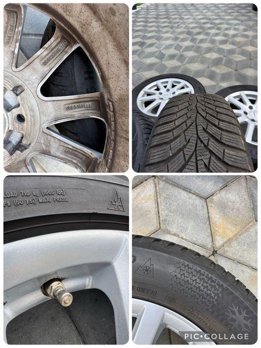 Jante Orig”Autec R16(5x112)~Vw Passat/Audi A3/A4/A6/Seat/Skoda Octavia 4/Anv 2025~Senzori Presiune~