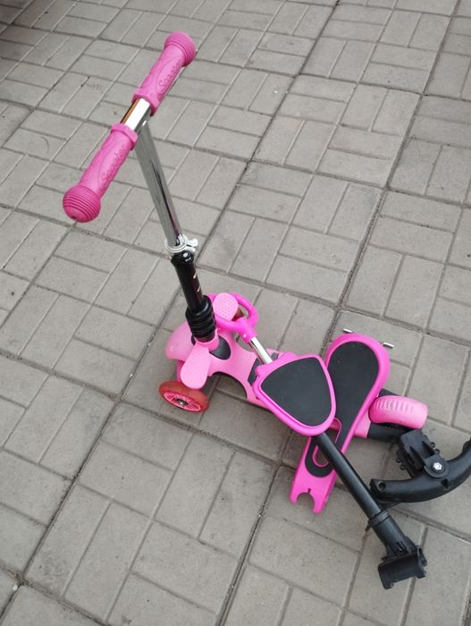 Самокат детский 3-4 колёсный