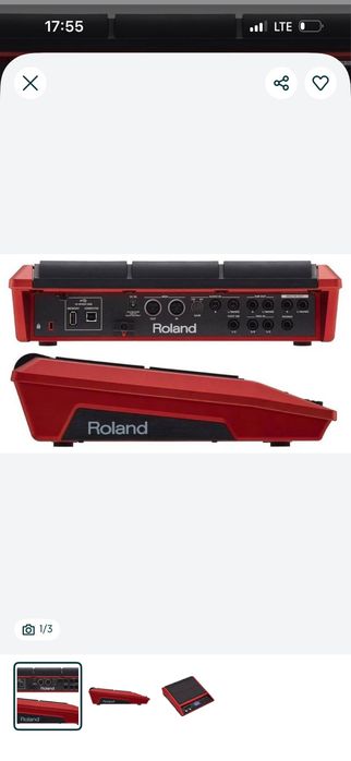 roland spd sx  yangi kamplekt tuyga chalinmagan xali