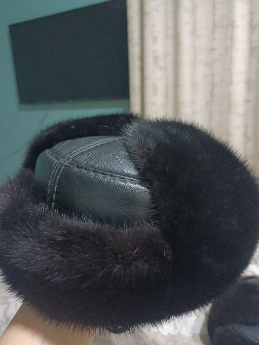 Ушанка норковая новая