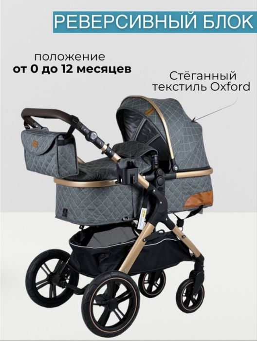 Детская коляска 3в1