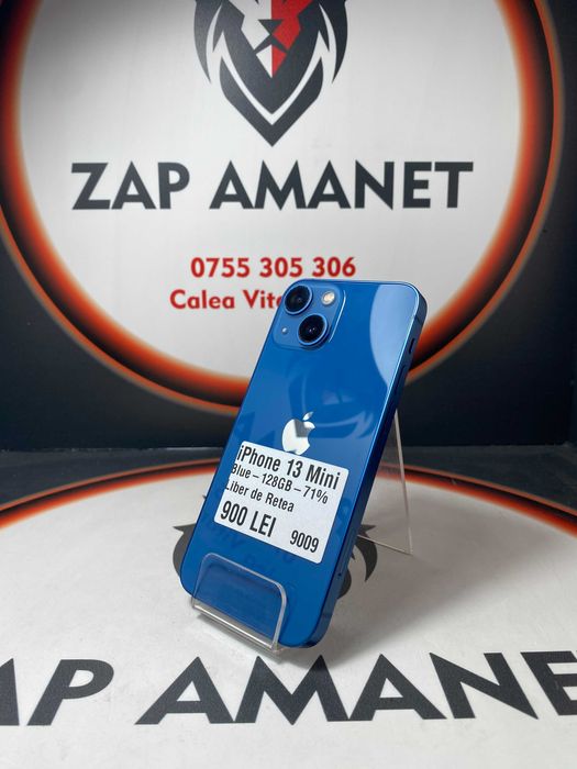Zap Amanet Vitan - iPhone 13 Mini - Blue - 128Gb - 71%