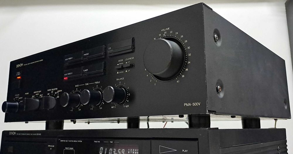 Denon PMA 500 V Amplificator – Servisat – Audiophile Phono MM/MC Japan