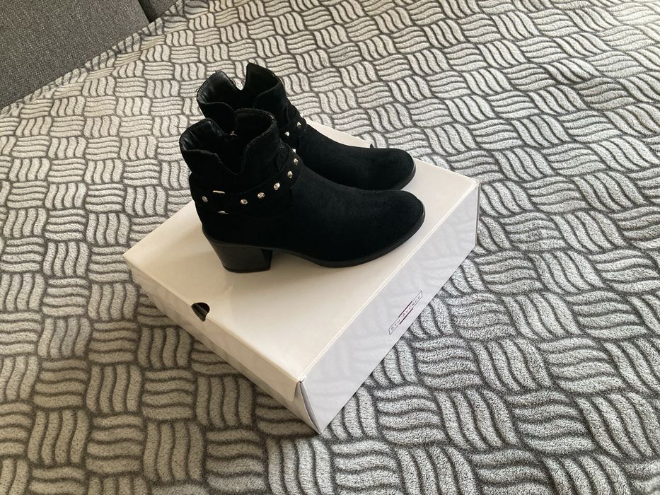 Botine damă negre