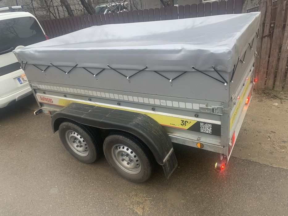 Vand remorcă 1300 kg tandem.