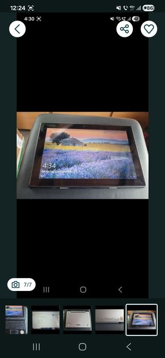 Vând Lenovo IdeaPad Miix 310-10ICR, dispozitiv 2-în-1 (tabletă + tastatură detașabilă).
