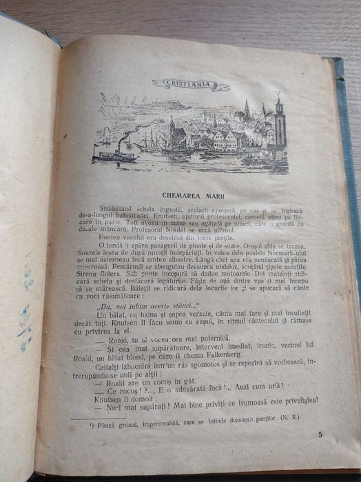 Carte Roald Amundsen din 1949 tiraj 8000 exemplare
