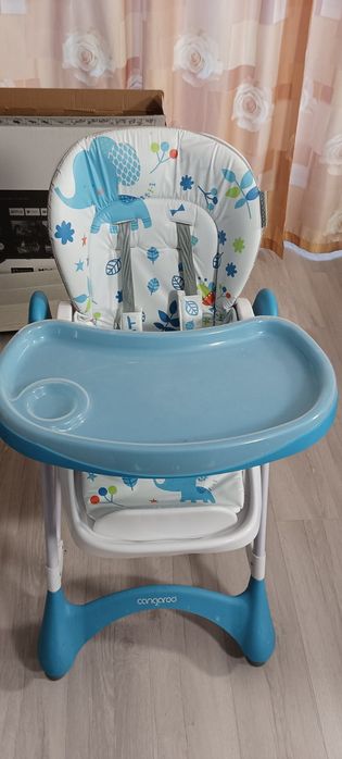 Детски стол за хранене Cangaroo Mint