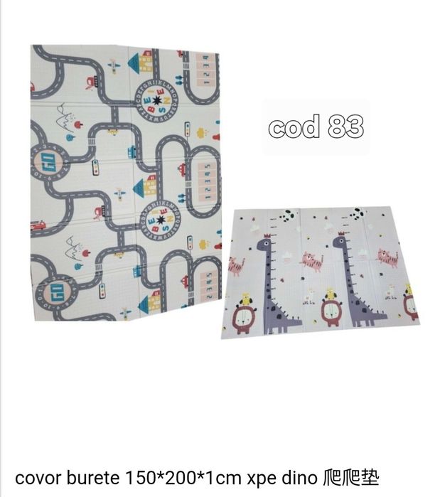 Covoras Pliabil de Joaca Termic 200*150*1 cm Covor Educativ