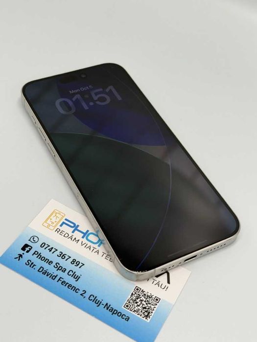Phone 15 Pro Max 256Gb / 100% - Din magazin,cu garantie! RATE TBI !