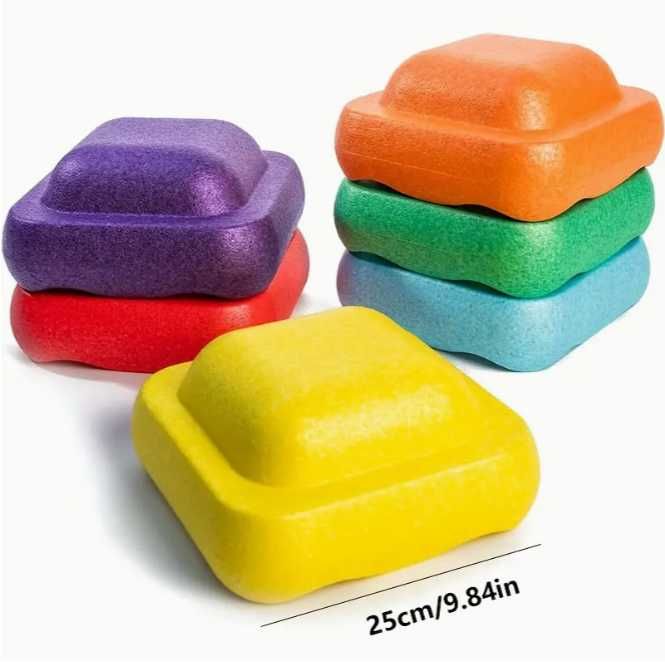 Цветни баланс камъни Stepping Stones - 3 или 6 части