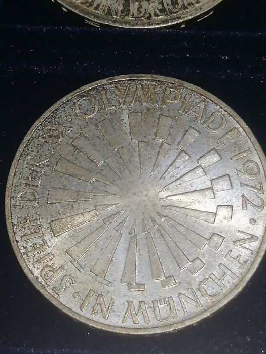 Лот сребърни монети 1972