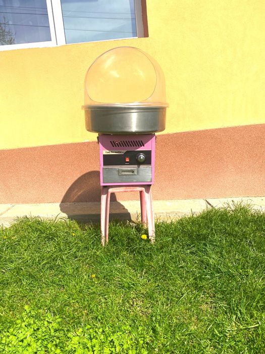 Mașina de vata de zahar, pe Gaz, funcțională