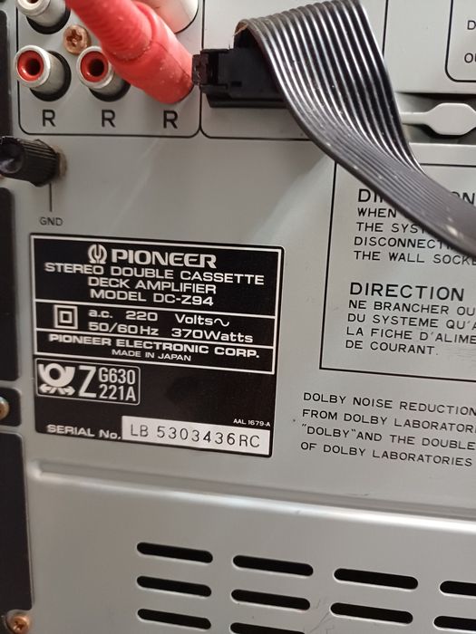 Sistem Pioneer  made in JAPAN