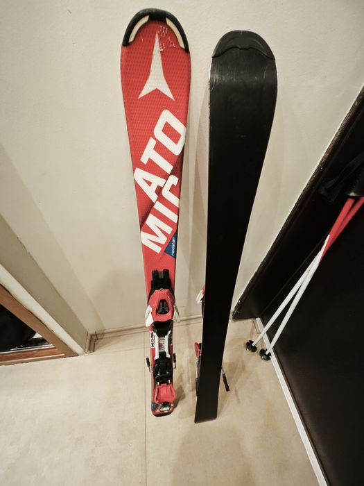 Детски ски комплект - ски, щеки, обувки