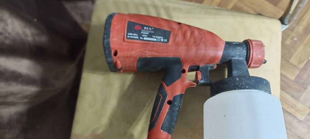 Краскапулть рабочем состояния