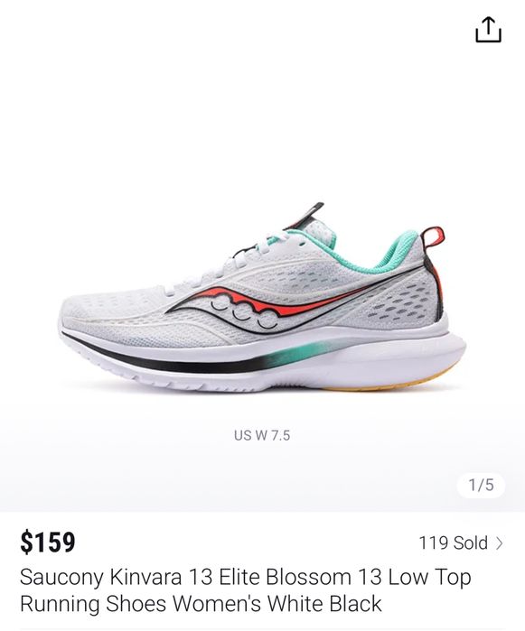 Маратонки SAUCONY KINVARA 13.Номер 39