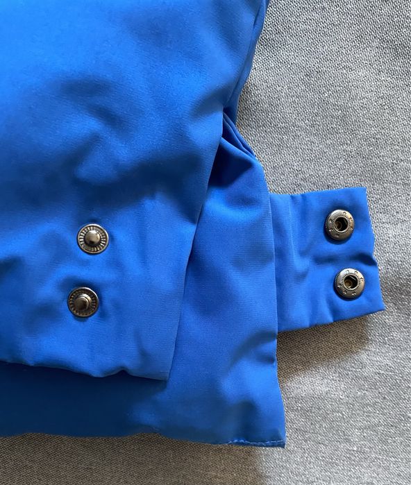 Яке зимно дълго синьо