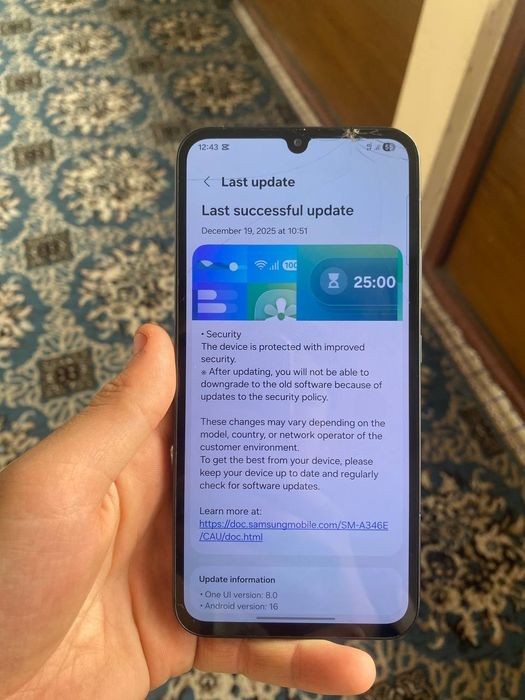 Samsung Galaxy A34 5G ideal holatda