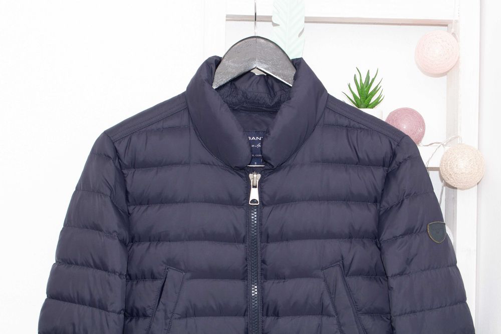 Gant мъжко яке пухено синьо пълнеж пух пролет/есен S