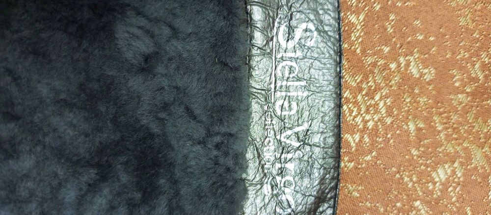 Сапоги кожанные, высокие