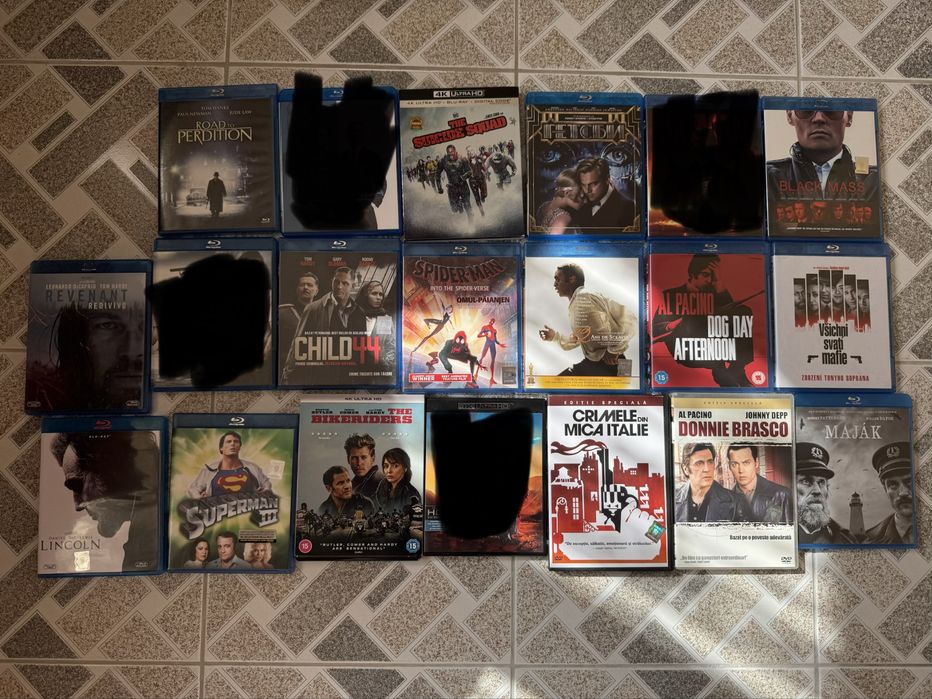 Filme originale bluray, 4K si DVD