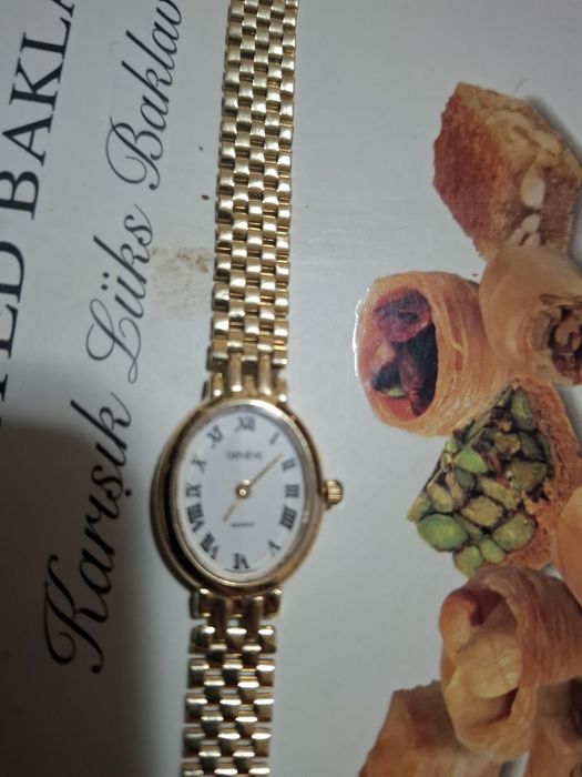 Ceas aur 14k, complet aur, 21,5g Impecabil, pe baterie.