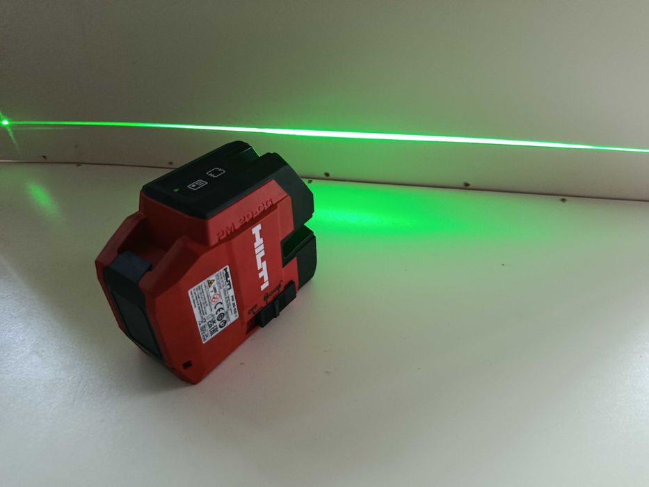 Laser Verde Boloboc HILTI PM 20-CG 4 Combilaser cu 2 linii si 4 puncte cumpana cruce