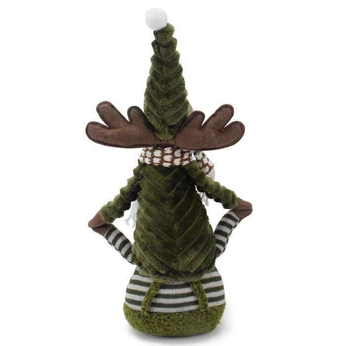 Коледен елф и елен