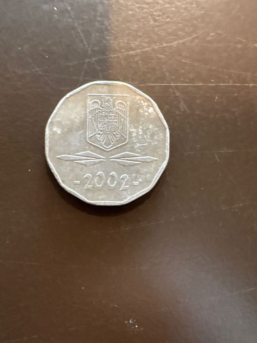 Moneda 5000 de lei an 2002