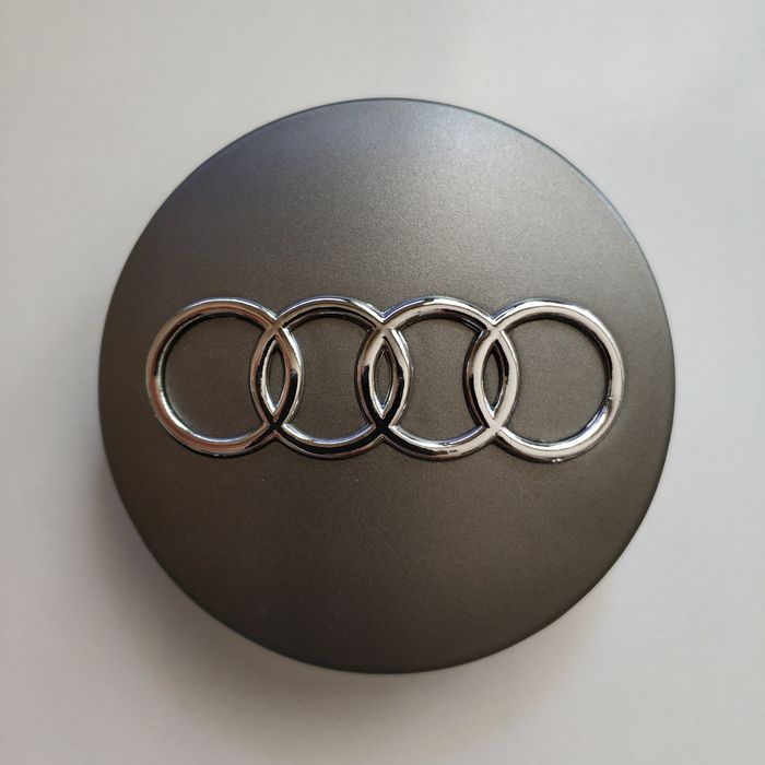 Капачки за джанти за Ауди A3 A4 A5 А6 A7 Q3 Q5 Q7 сиви черни 60/69мм