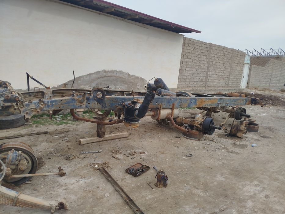 10 тонналик камаз рама кузов сотилади идял холатида