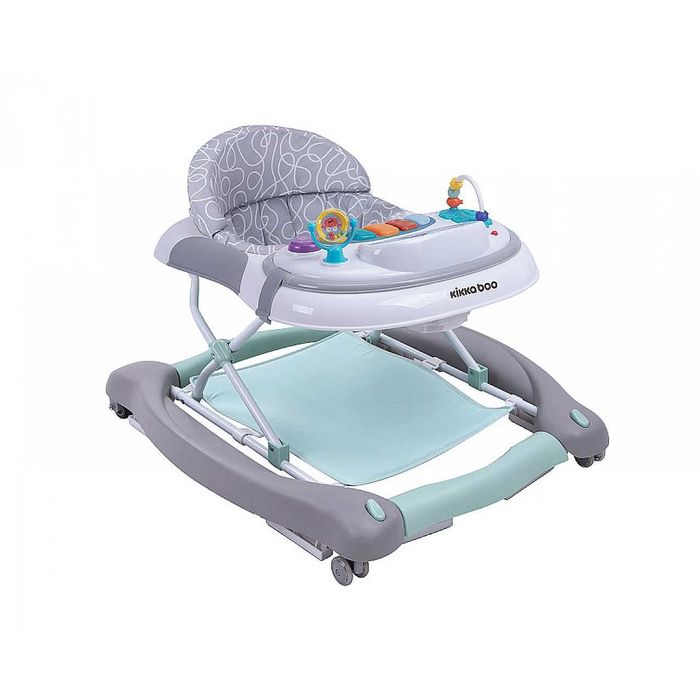 Паяк Проходилка Kikkaboo Clavier с функция люлеене, музикална табла