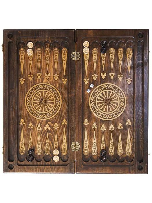 Set de sah si table gravat manual Tree of life 10002