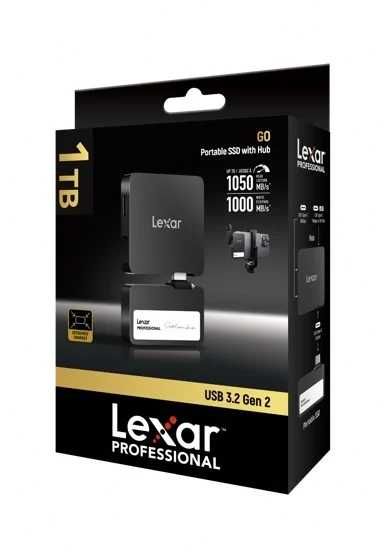 Внешний SSD Lexar SL400 2TB USB-C — чтение 1050 МБ/с, запись 1000 МБ/с
