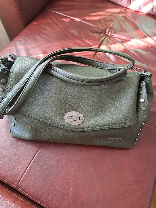 Чанта еко кожа зелена