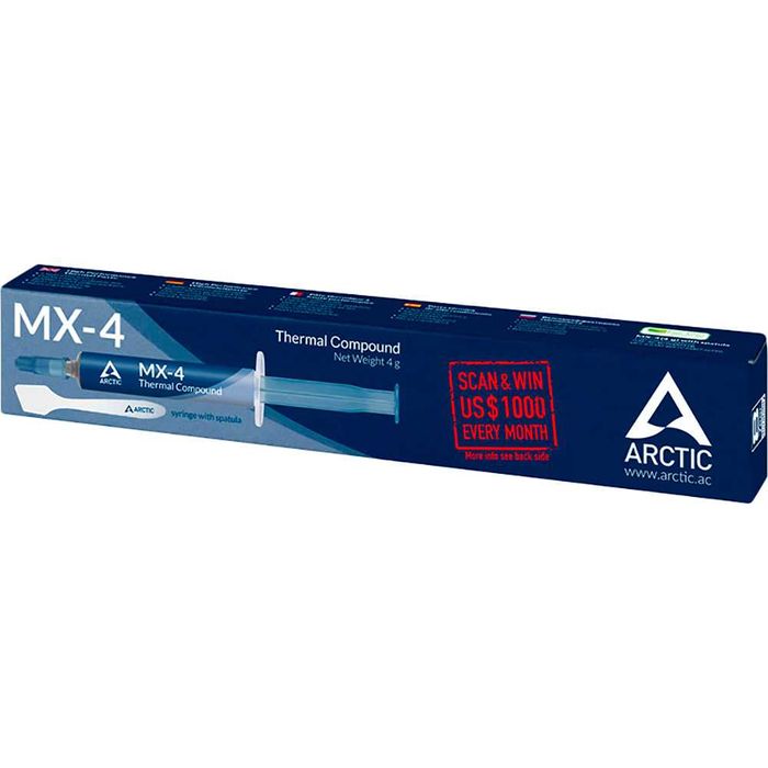 Arctic MX-4 термопаста для компов, sony, xbox