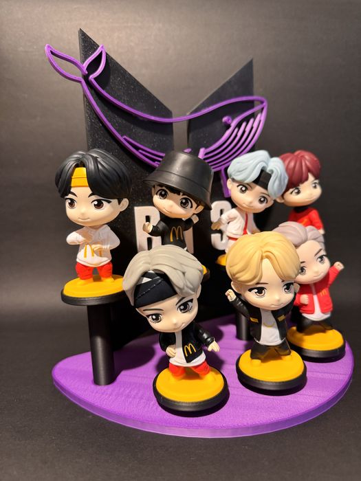 Stand bts pentru expunerea figurinelor