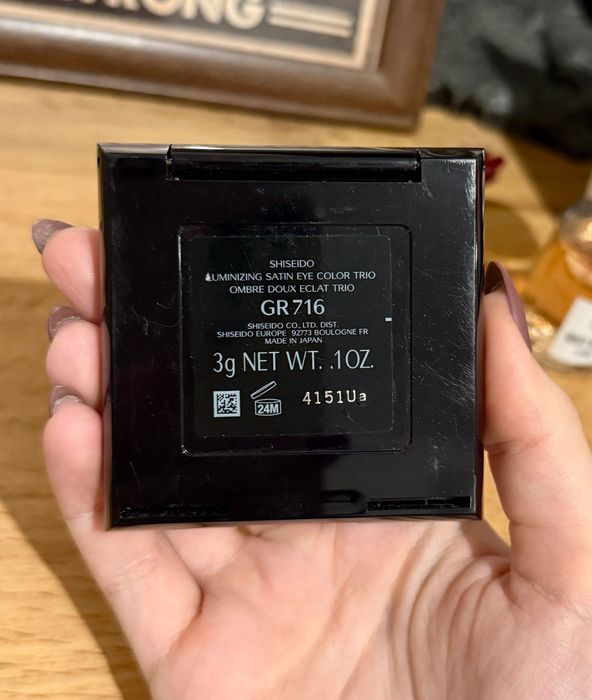 Shiseido сенки палитра