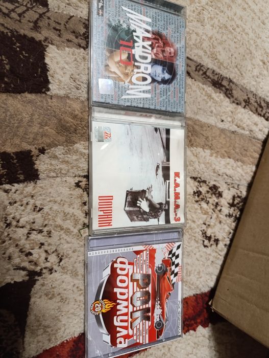 Сд диски с музыкой стиль  рок .АСТАНА