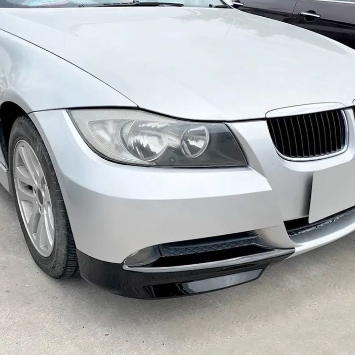 Сплитери за Стандартна Броня BMW E90 / E91 – Черен Гланц- Тунинг БМВ