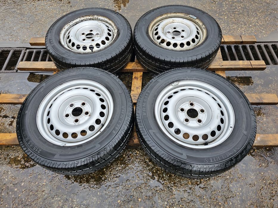 Jante 16 Transporter Caravelle T5 T6 anvelope 215 65 16 C